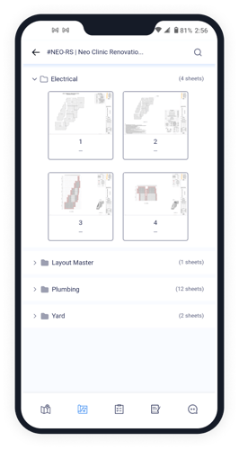 Construction mobile form